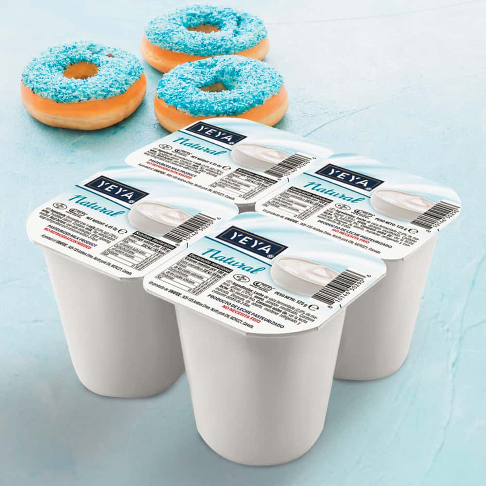 Yogurt pasteurizado sabor fresa + Yogurt pasteurizado sabor macedonia + Yogurt pasteurizado natural - Miniatura 2