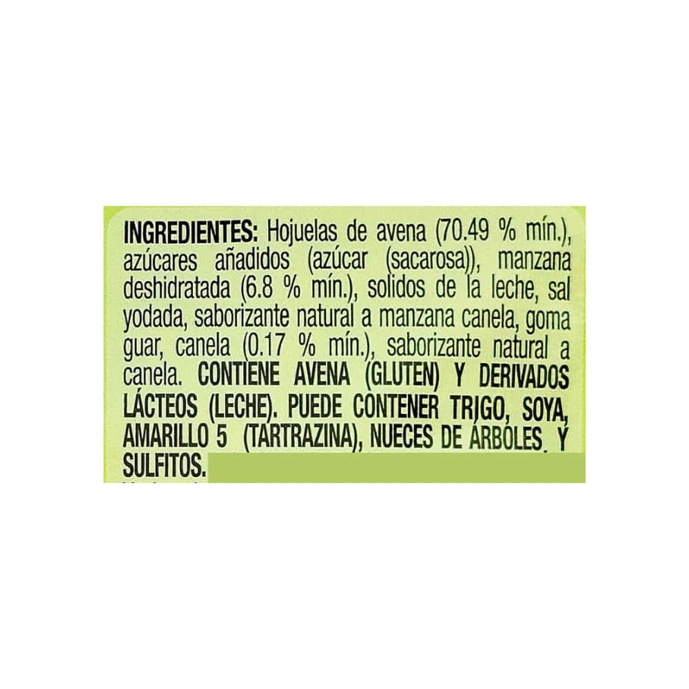 Cereal de avena instantánea sabor a manzana y canela Great Value (40 g / 1.4 oz) - Miniatura 3