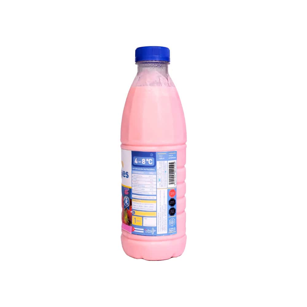 Yogurt natural sabor fresa Don Reyes (1 L) - Miniatura 2