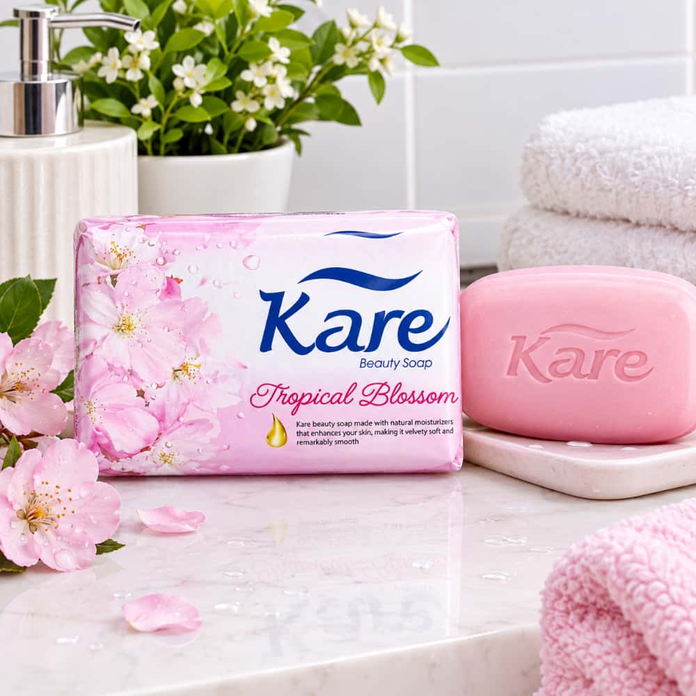 Paquete de jabones de belleza Tropical Blossom Kare (6 x 75 g / 2.64 oz) - Miniatura 4