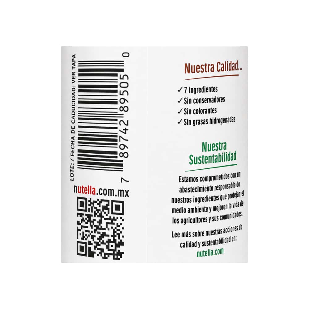 Crema de avellanas con cacao Nutella (350 g / 12.3 oz) - Miniatura 3