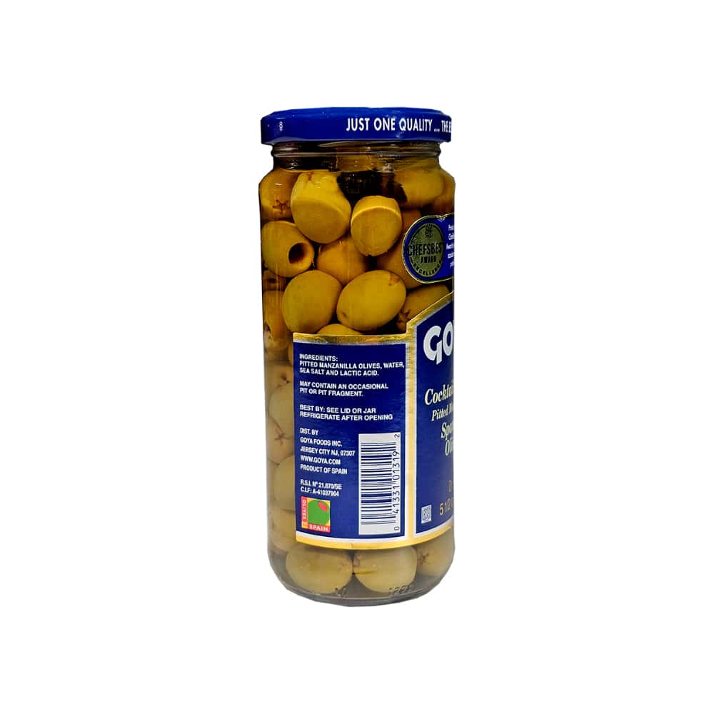 Aceitunas de cóctel sin hueso manzanilla Goya (156 g / 5.5 oz) - Miniatura 3