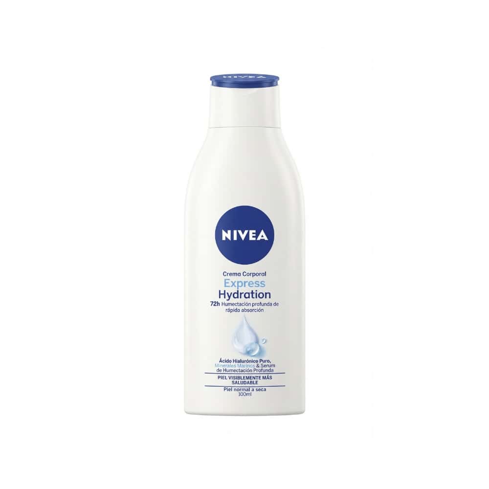 Crema corporal 72h Express Hydration Nivea (100 ml) - Miniatura 1
