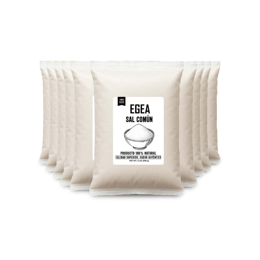 Sal común EGEA (10 x 500 g / 1.1 lb) - Miniatura 1
