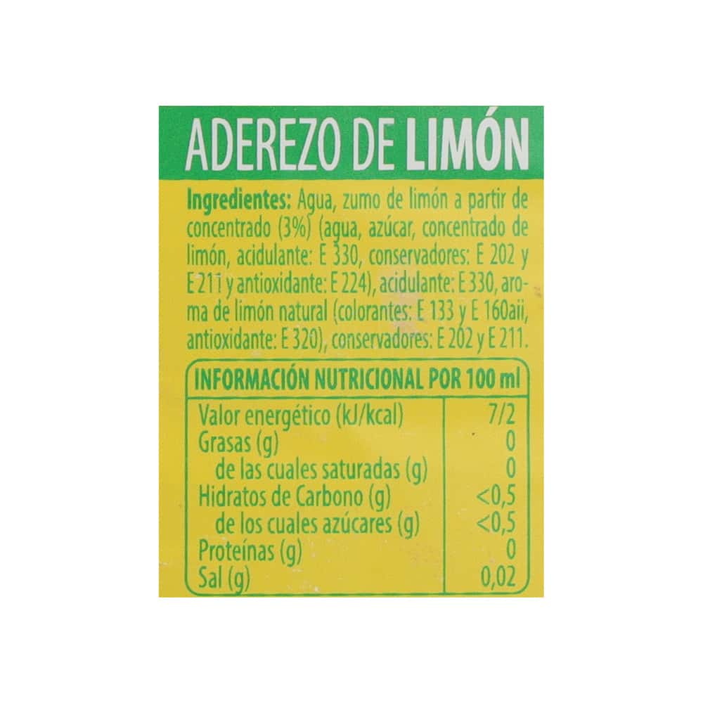 Aderezo de limón Ayala (500 ml) - Miniatura 3