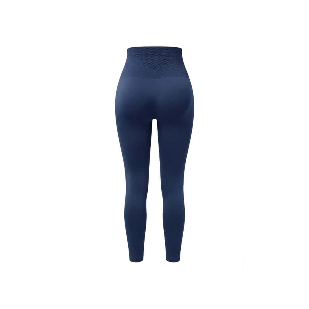 Licra larga de cintura alta color azul marino Alby (Talla única) - Miniatura 2