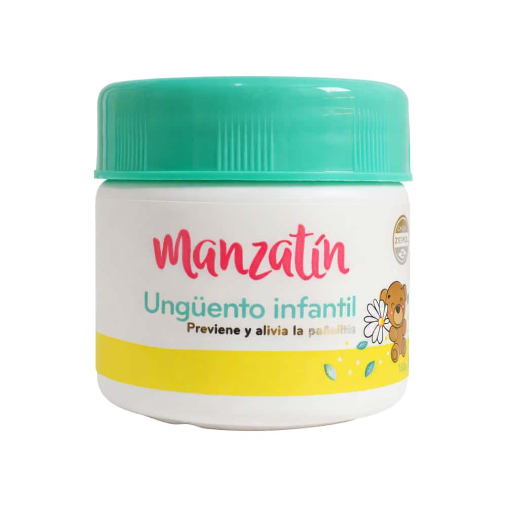 Ungüento infantil Manzatín (130 g / 4.59 oz) - Miniatura 1