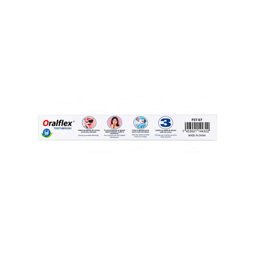 Cepillo de dientes azul Oralflex (1 U) - Miniatura 2