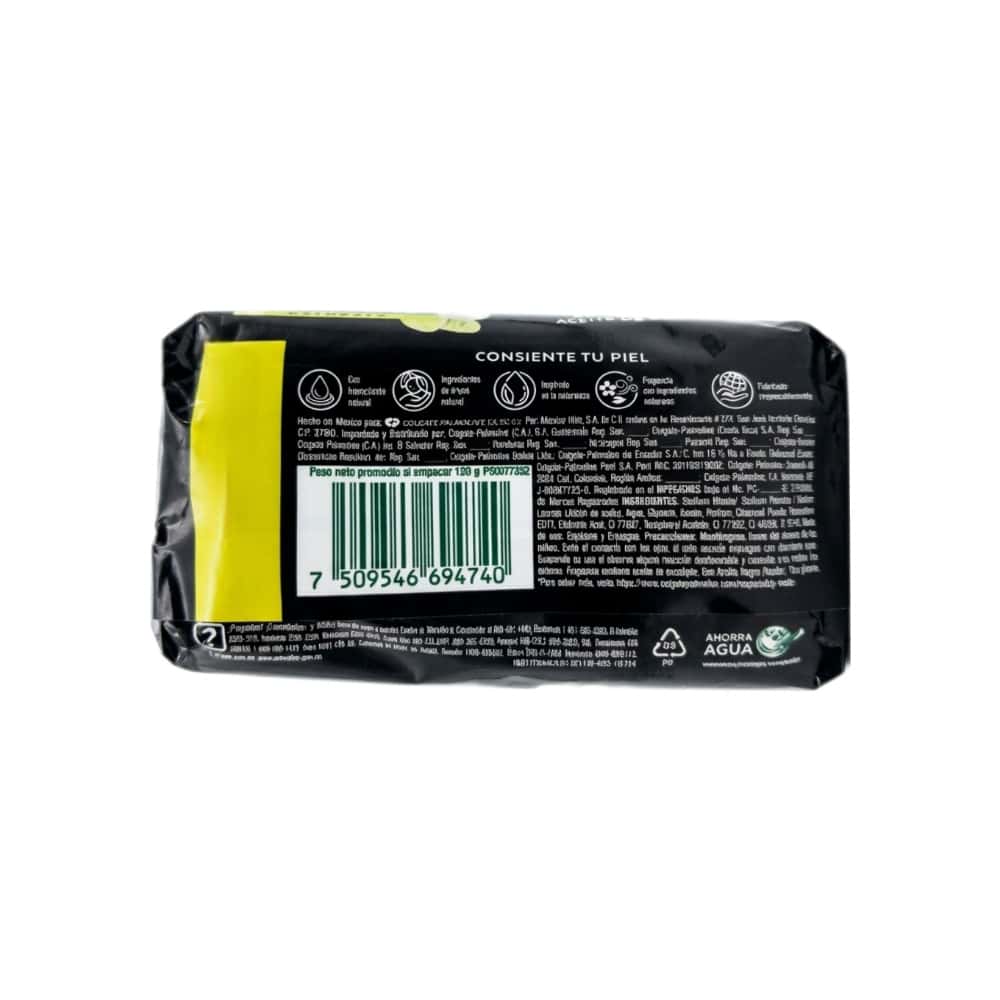 Jabón humectante de arcilla negra y aceite de eucalipto Palmolive (120 g / 4.23 oz) - Miniatura 2