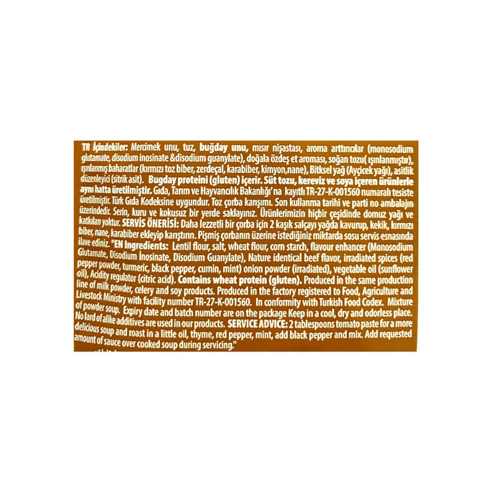 Sopa de lentejas Zer (65 g / 2.20 oz) - Miniatura 4