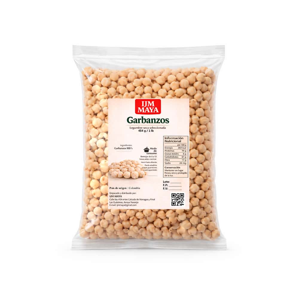 Garbanzos IJM Maya (454 g / 1 lb) - Miniatura 2