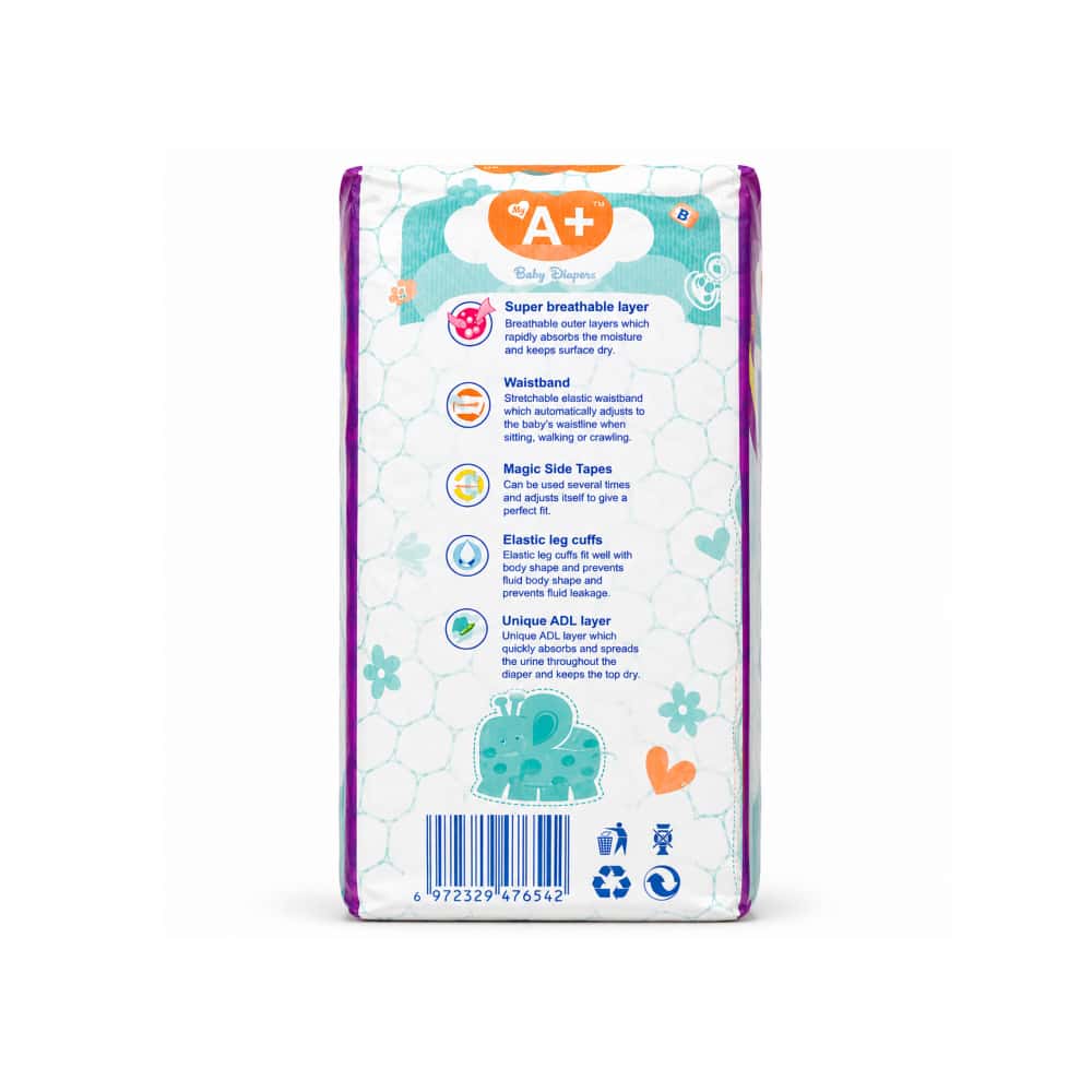 Pañales desechables - culeros - para bebé etapa 4 - Talla XL (50 U) - Miniatura 3