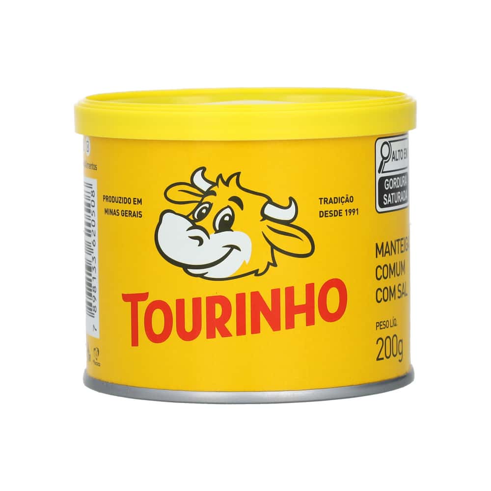 Mantequilla común con sal Tourinho (200 g / 7 oz) - Miniatura 1