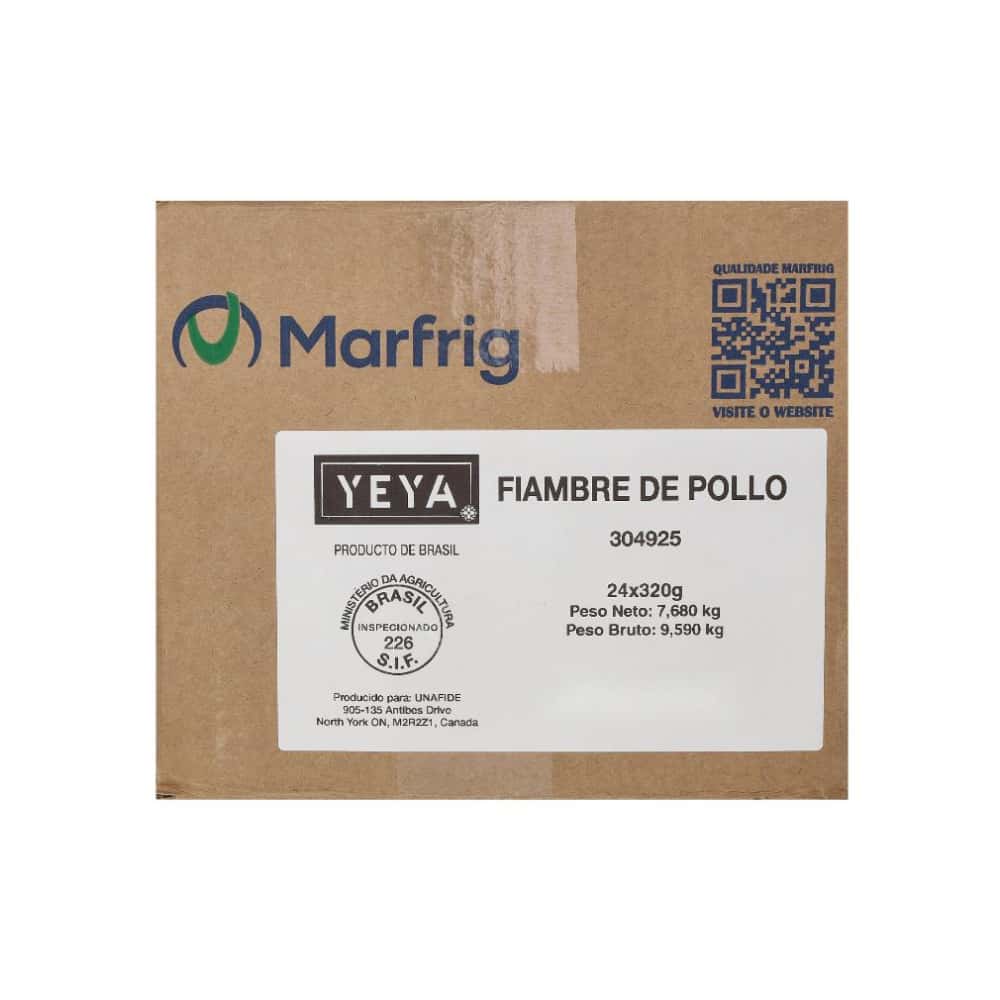 Fiambre -spam- de pollo YEYA (24 x 320 g) - Miniatura 4