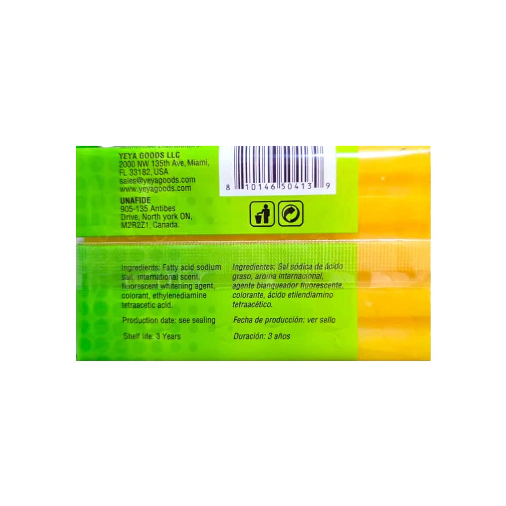 Jabón de lavar con aroma a limón YEYA (250 g / 8.8 oz) - Miniatura 3