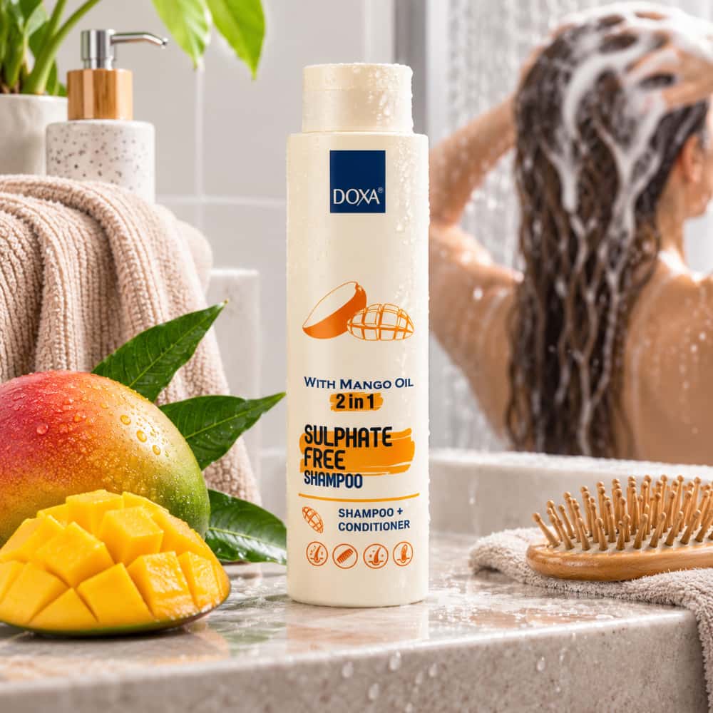 Champú 2 en 1 con aceite de mango Doxa (460 ml / 15.55 oz) - Miniatura 4