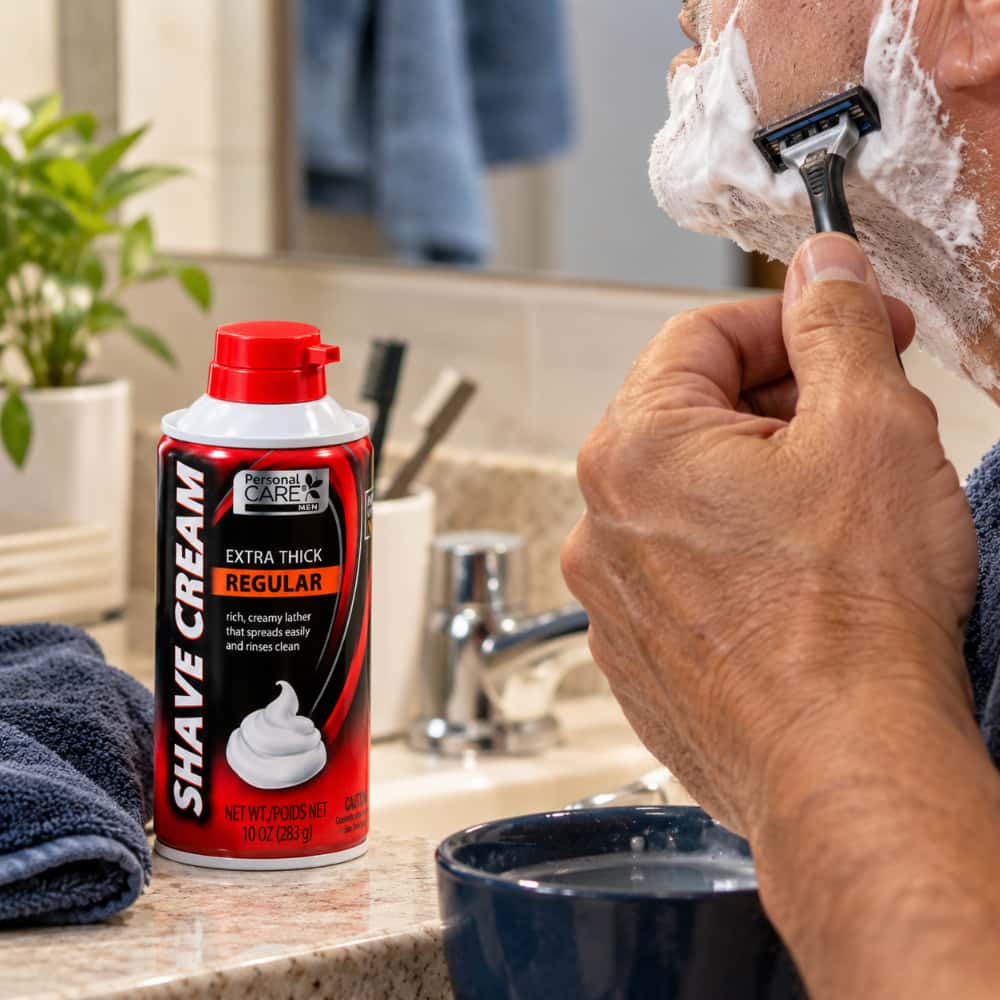 Espuma de afeitar extra espesa Personal Care (283 g / 10 oz) - Miniatura 5