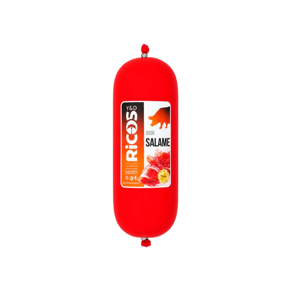 Salame de cerdo Tradicional Y&D Ricos (500 g / 1.1 lb) - Miniatura 1