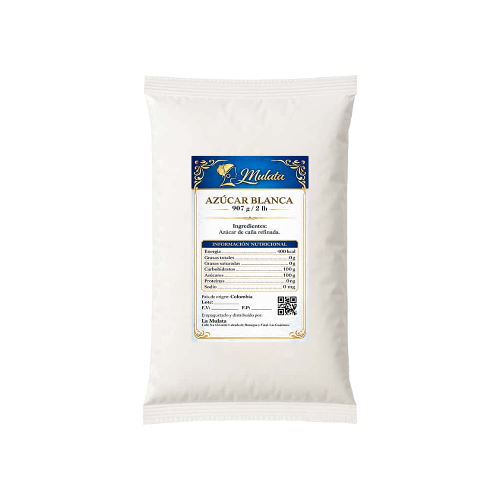Azúcar blanca La Mulata (907 g / 2 lb) - Miniatura 1