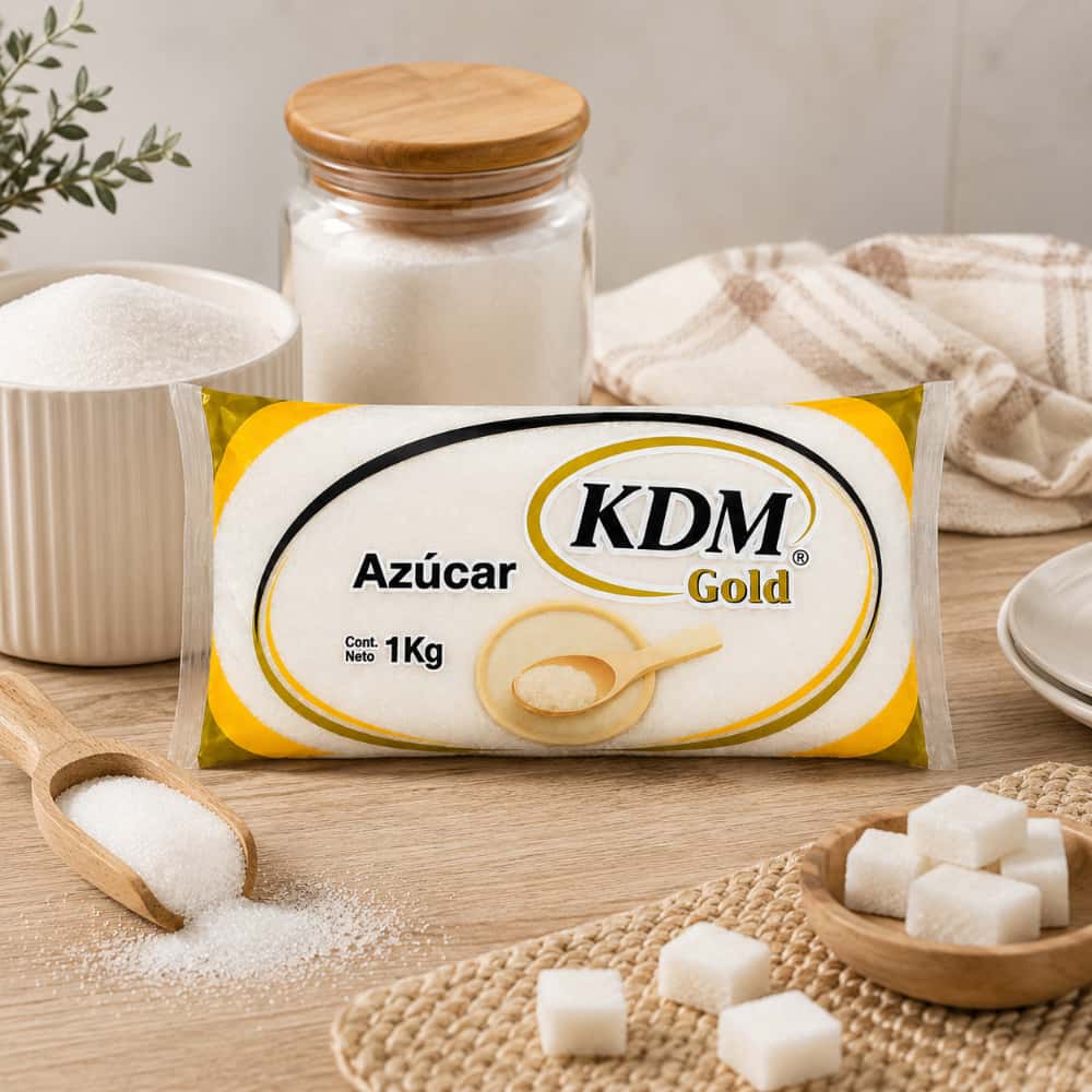 Azúcar blanca refinada KDM Gold (1 kg / 2.2 lb) - Miniatura 5