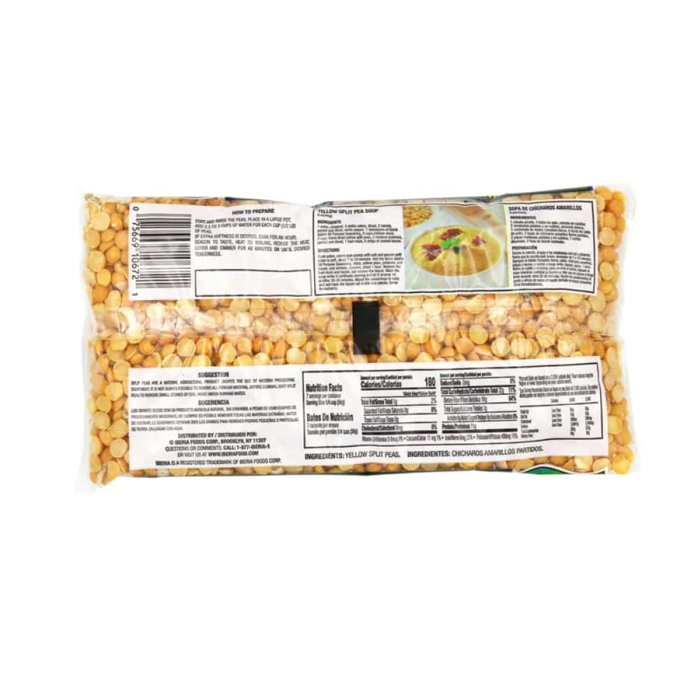 Chicharos amarillos partidos Iberia (340 g / 12 oz) - Miniatura 4