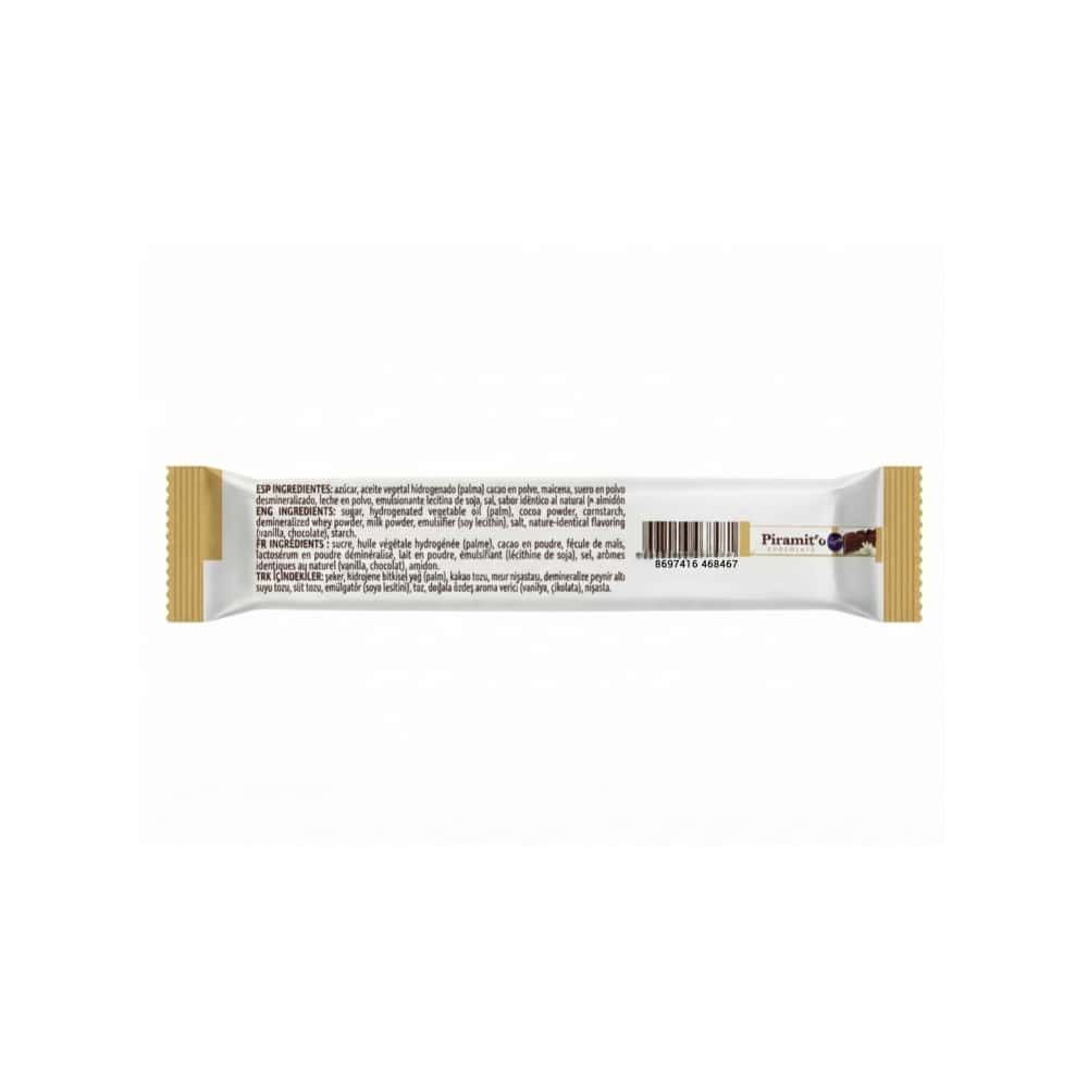 Barrita de chocolate rellena de crema de café Piramit'o Akai (35 g / 1.23 oz) - Miniatura 2