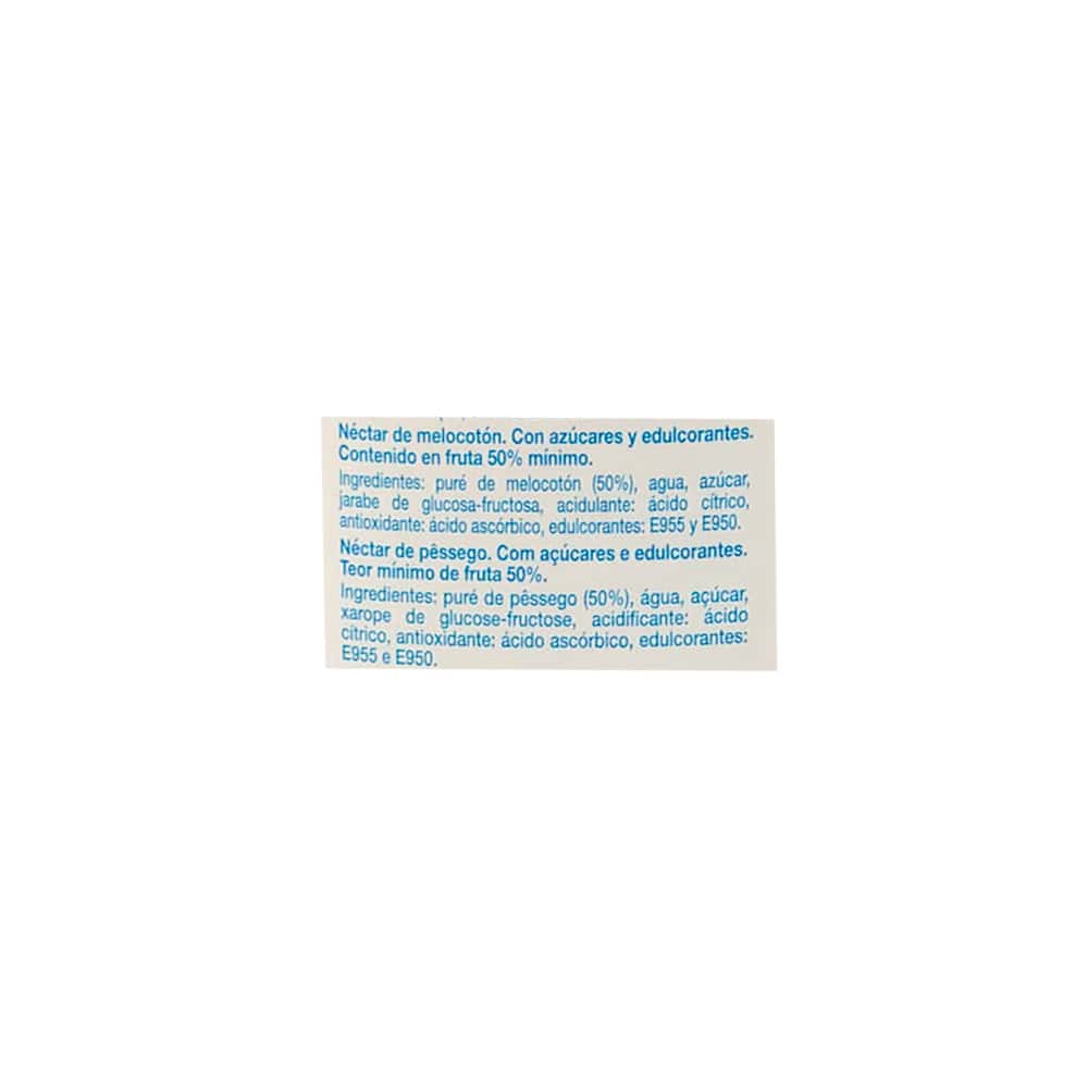 Jugo de melocotón Santa Isabel (1 L) - Miniatura 3