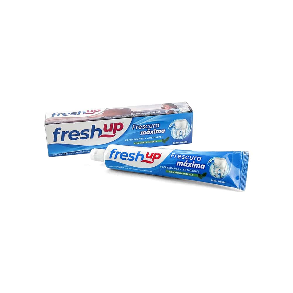 Crema dental refrescante anticaries sabor menta Fresh Up (130 g / 4.59 oz) - Miniatura 2