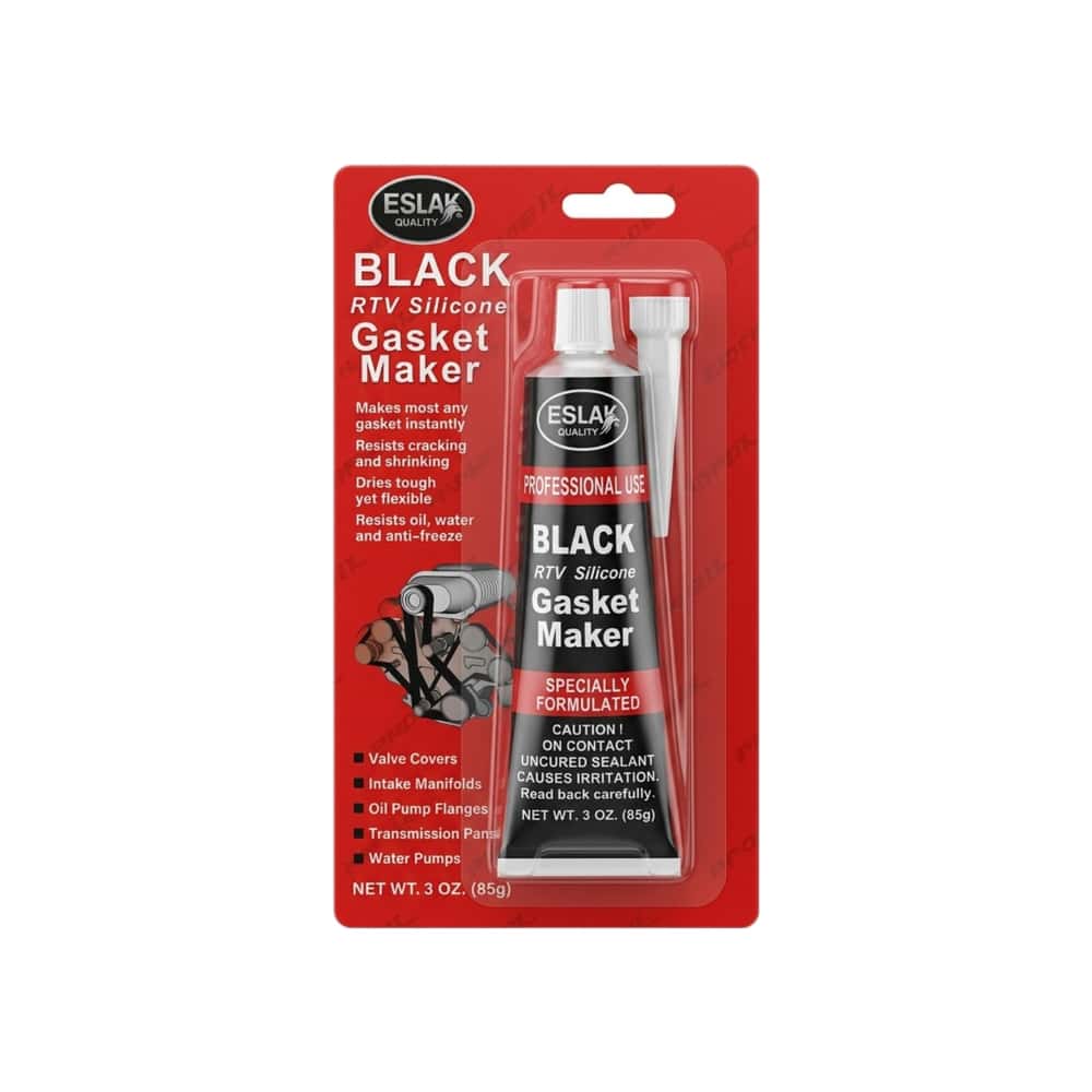 Silicona RTV negra para empaquetaduras ESLAK (85 g / 3 oz) - Miniatura 1