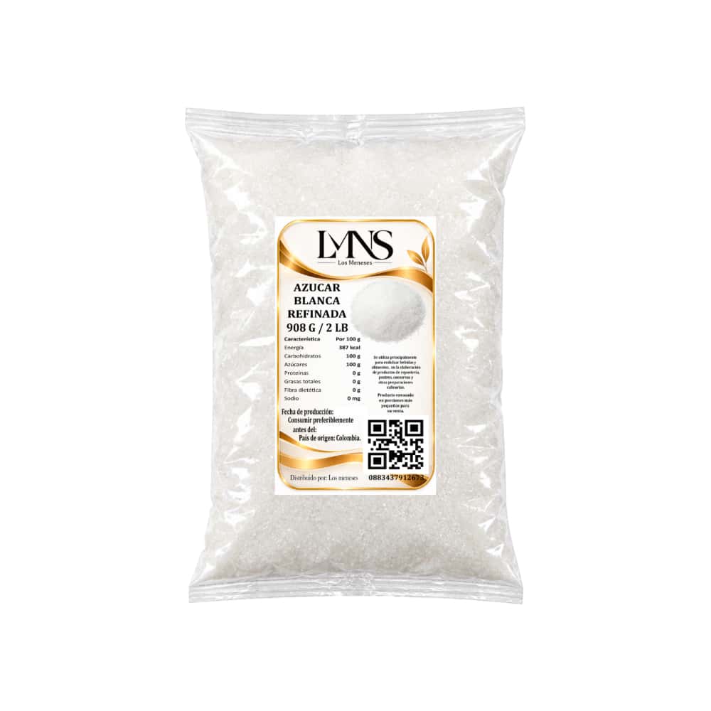 Azúcar blanca refinada Los Meneses (908 g / 2 lb) - Miniatura 1