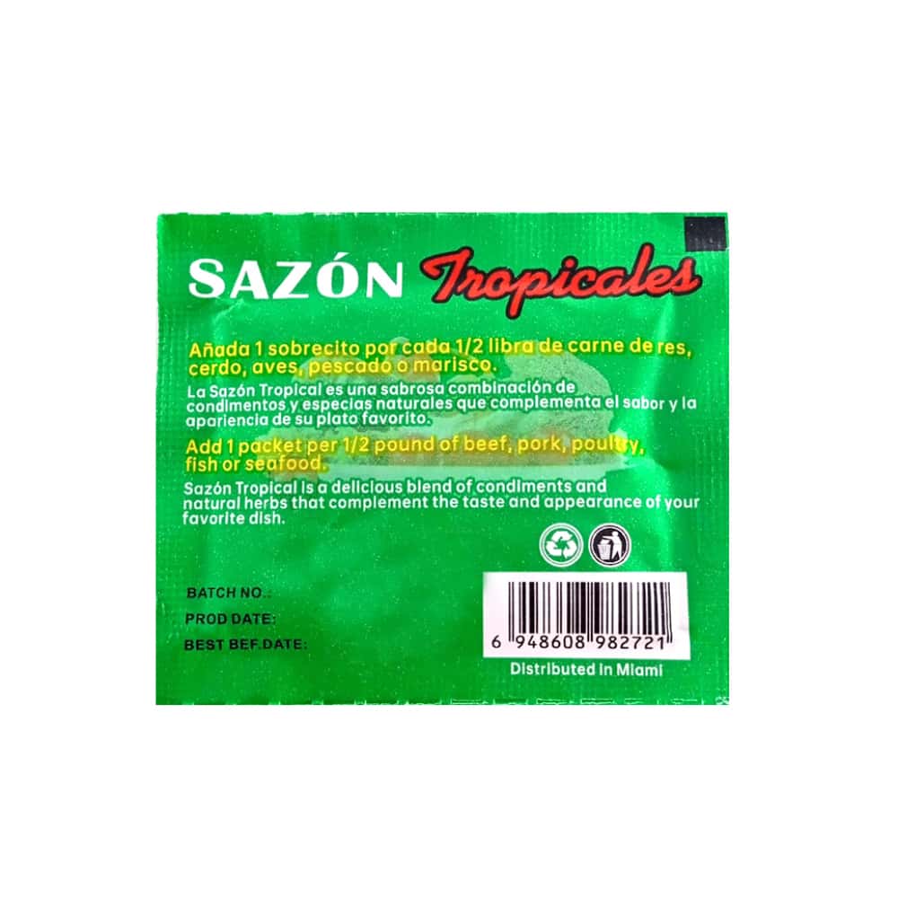 Sazón Tropicales (6 g) - Miniatura 2