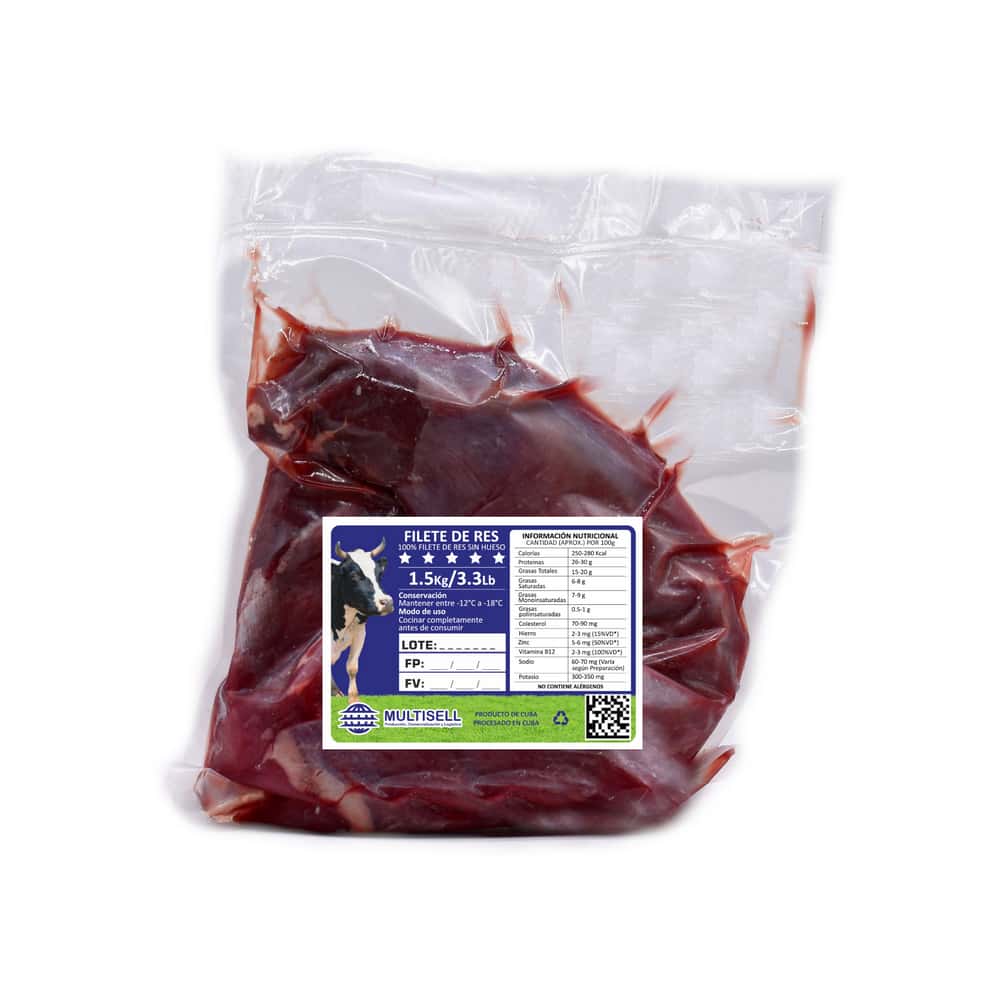 Filete de res magro Multisell (1.50 kg / 3.3 lb) - Miniatura 3