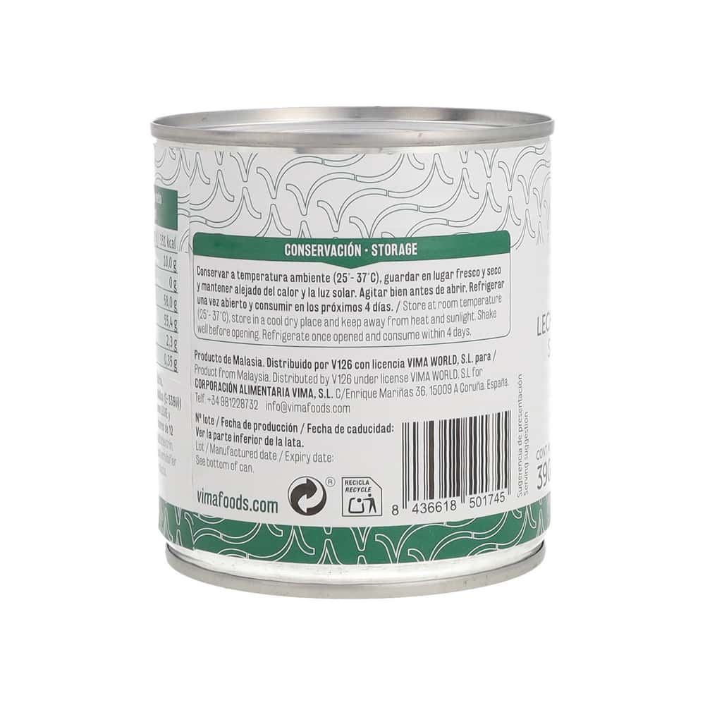 Leche condensada azucarada Vima Foods (390 g / 13.8 oz) - Miniatura 3