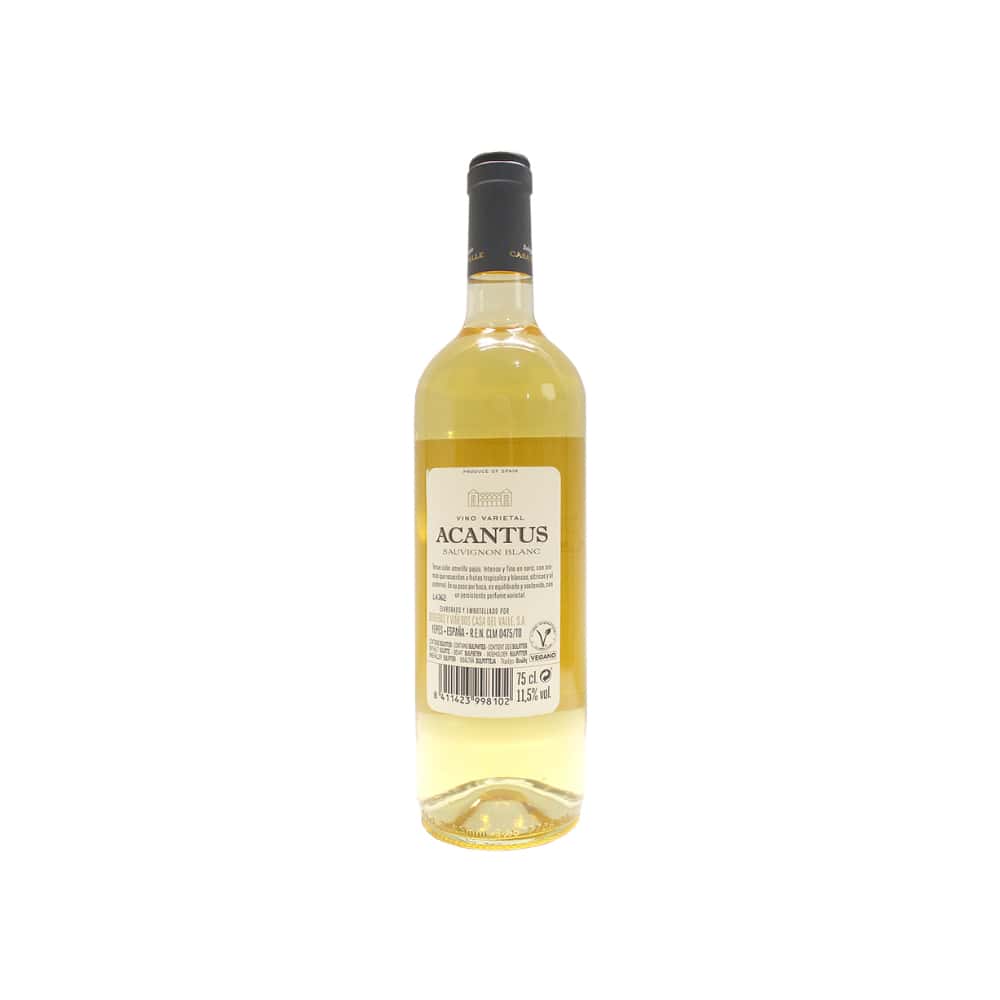 Vino blanco Casa del Valle Acantus (750 ml) - Miniatura 4