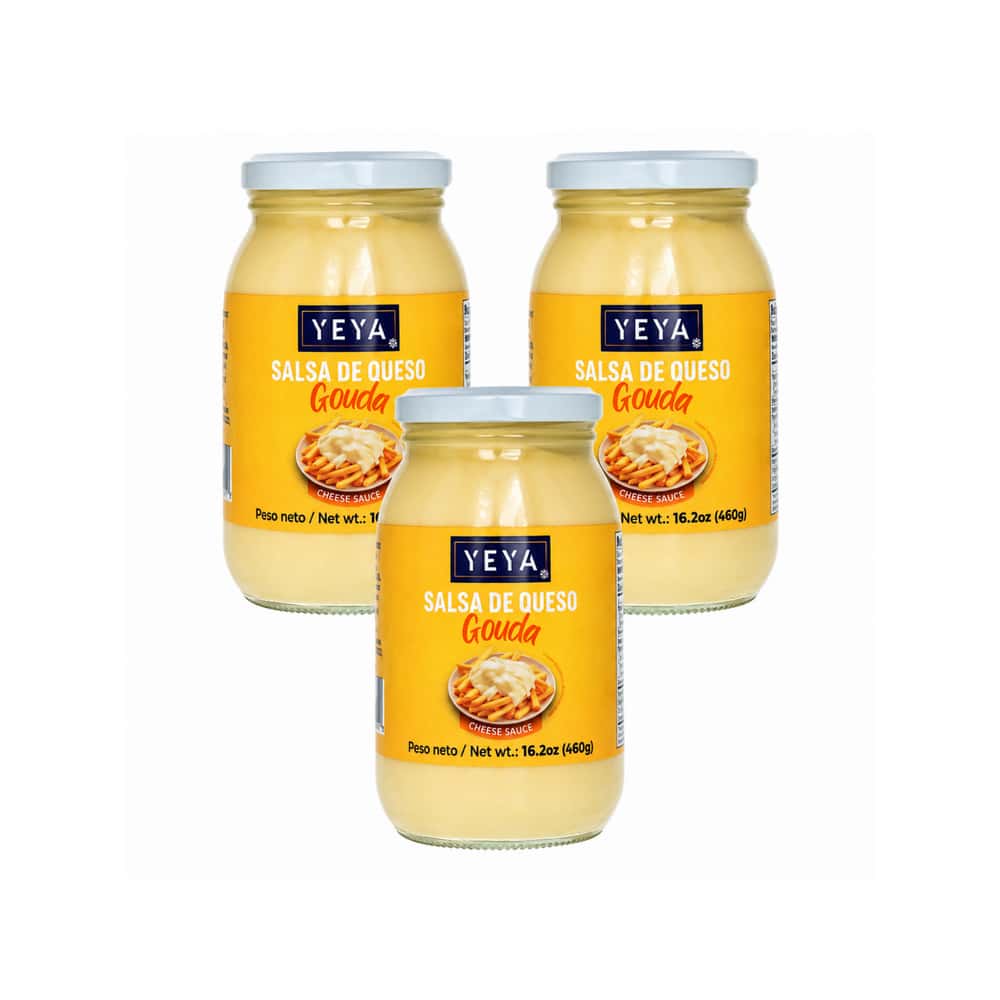 Salsa de queso Gouda YEYA (3 x 460 g / 16.2 oz) - Miniatura 1