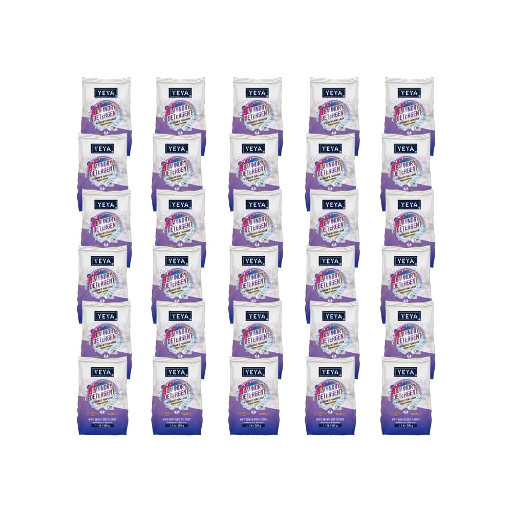 Detergente en polvo con aroma a lavanda YEYA (30 x 500 g / 1.1 lb) - Miniatura 1