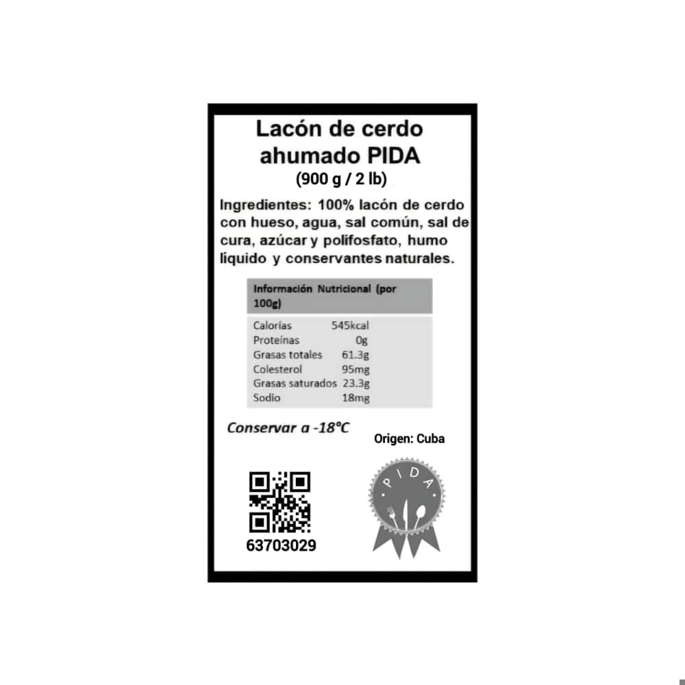 Lacón de cerdo Pida (900 g / 2 lb) - Miniatura 3