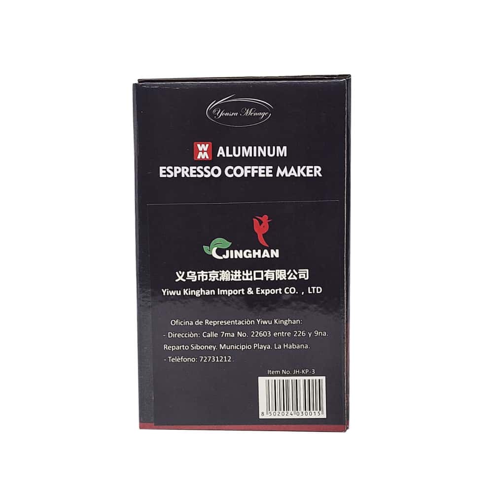 Cafetera clásica de 3 tazas Yousra Ménage - Miniatura 3