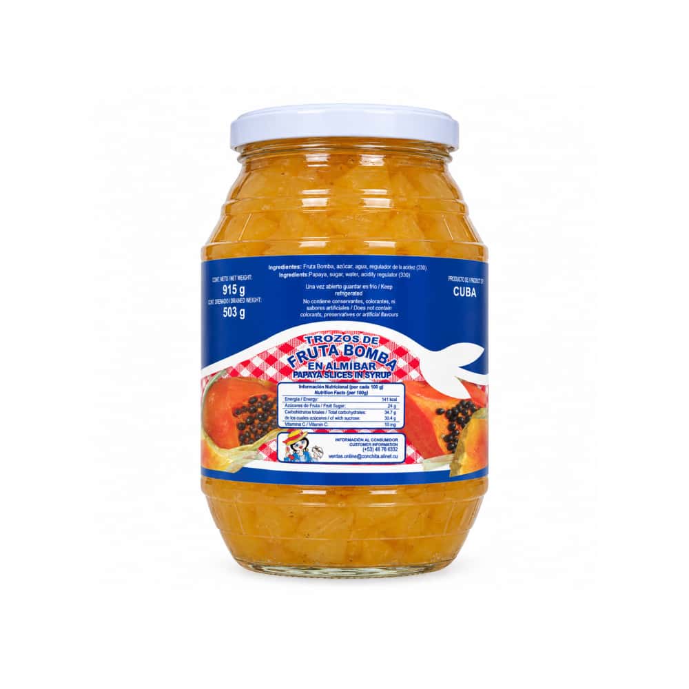 Trozos de fruta bomba en almíbar Conchita (915 g / 32.3 oz) - Miniatura 2