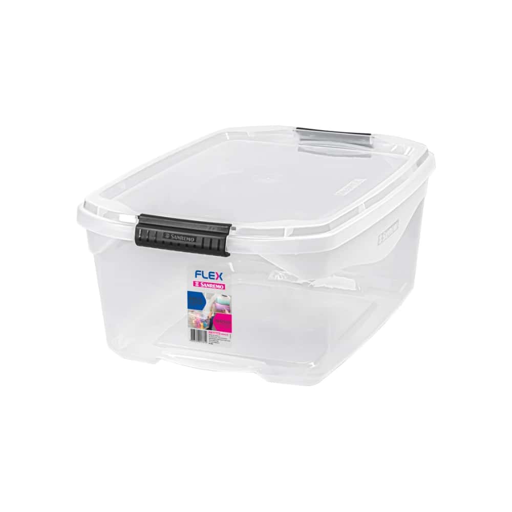 Caja organizadora de plástico 20 L Ref: SR931 Sanremo - Miniatura 1