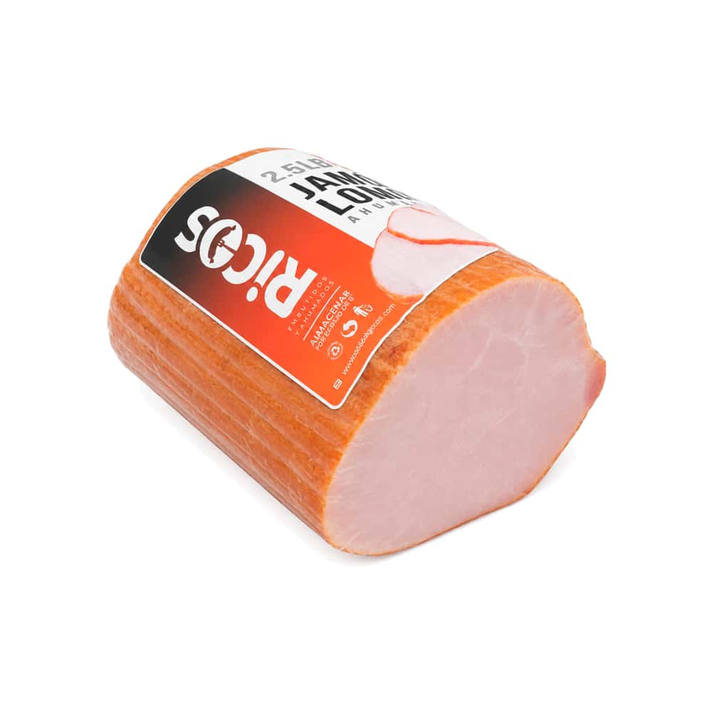 Jamón de lomo ahumado Tradicional Y&D Ricos (1.13 kg / 2.5 lb) - Miniatura 1
