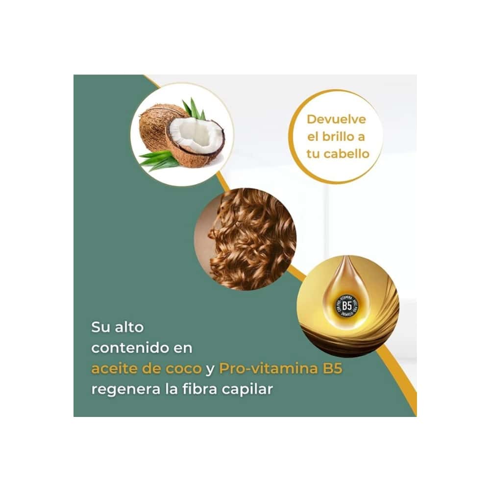 Champú profesional de aceite de coco y pro-vitamina B5 Lov'yc (750 ml) - Miniatura 4