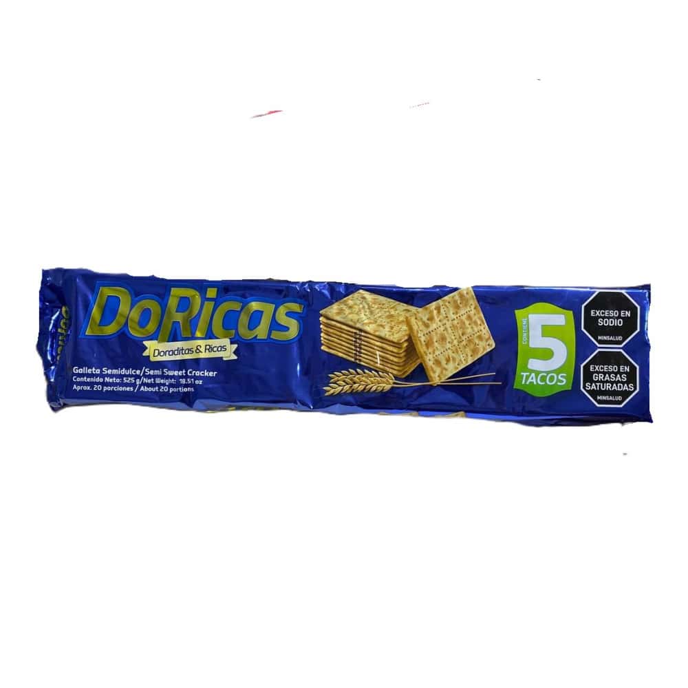 Galletas semidulces Doricas (525 g / 1.15 lb) - Miniatura 1