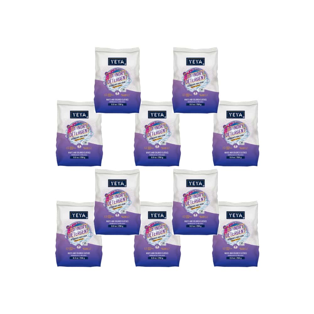 Detergente en polvo con aroma a lavanda YEYA (10 x 250 g / 8.8 oz) - Miniatura 1