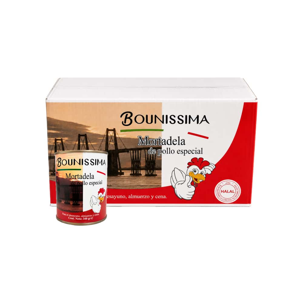 Mortadela de pollo especial Bounissima (24 x 340 g / 11.99 oz) - Miniatura 1