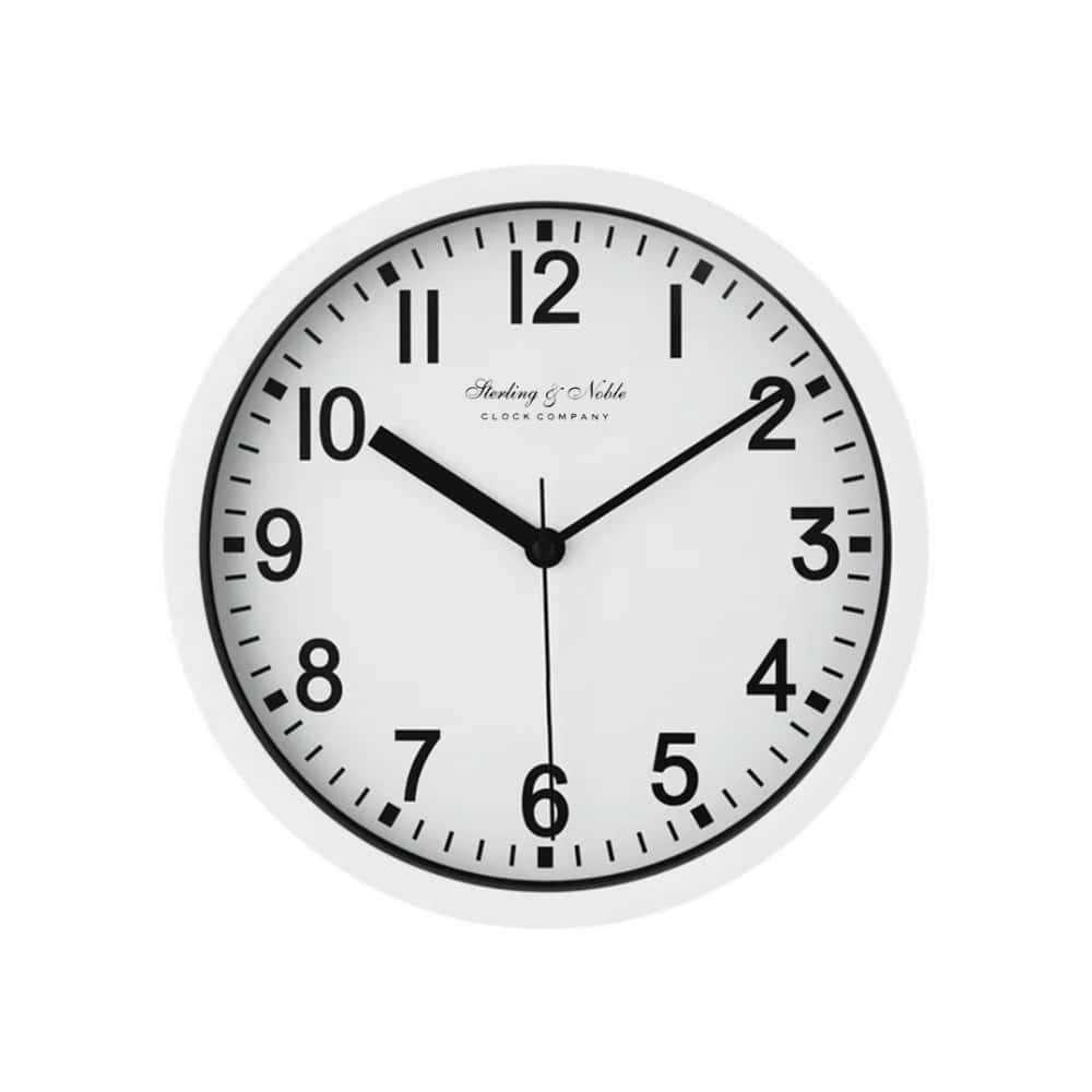 Reloj de pared blanco Mainstays 59220 - Miniatura 1