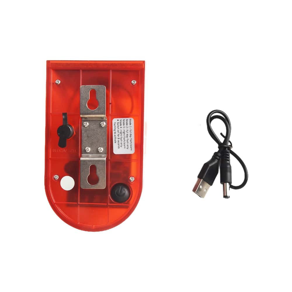 Alarma solar de luz y sonido con sensor de movimiento Estone - Miniatura 4