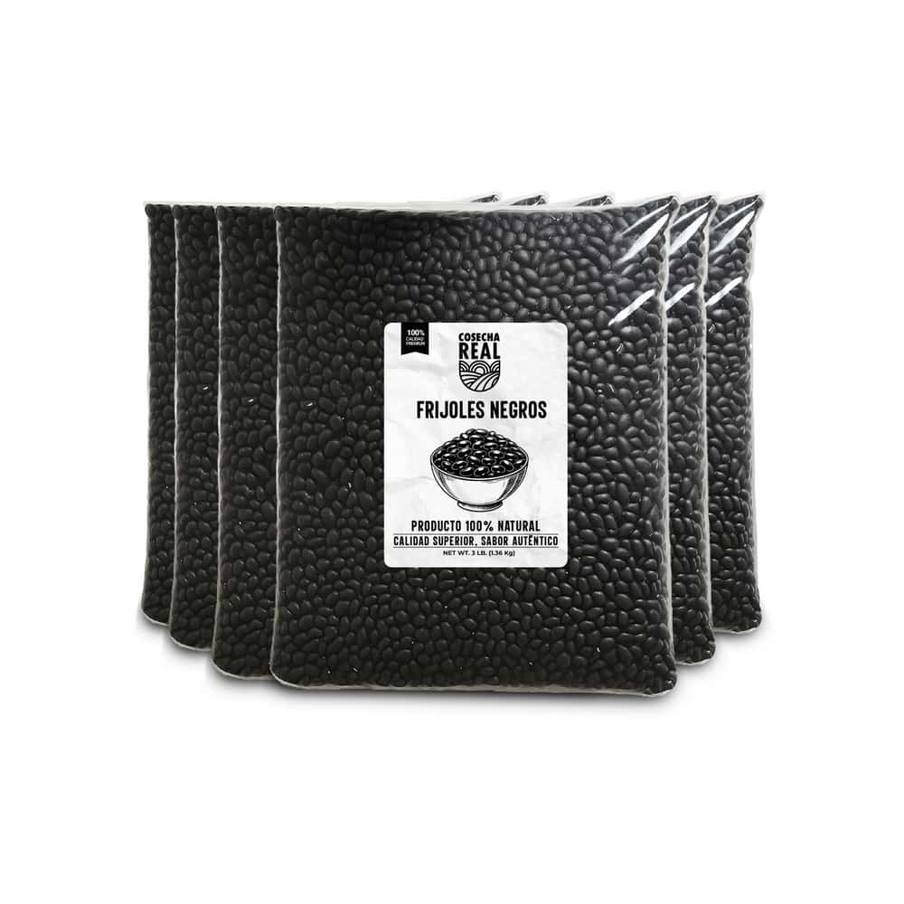 Frijoles negros Cosecha Real (6 x 1.36 kg / 3 lb) - Miniatura 1