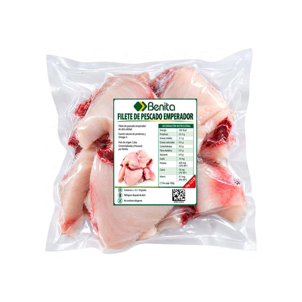 Filete de pescado emperador Benita (1 kg / 2.2 lb) - Miniatura 1
