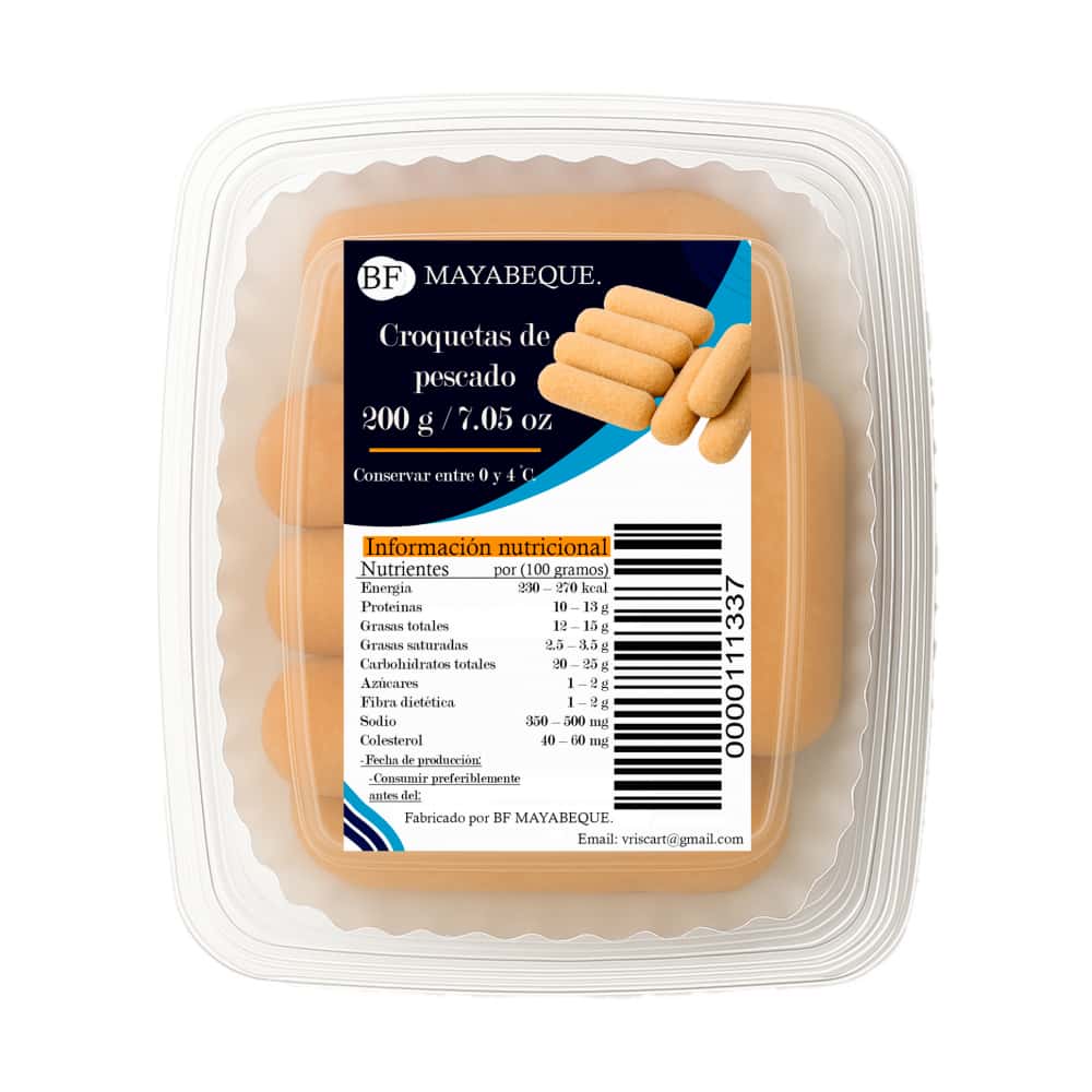 Croquetas de pescado BF Mayabeque (400 g / 14.1 oz) - Miniatura 4